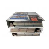 3 Binders Full of Vintage Basketball Trading Cards