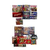 Assortment of Board Games & Puzzles