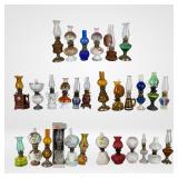 Vintage Miniature Oil & Kerosene Lamps Collection