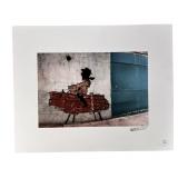 Banksy 'Urban Cowboy' Limited Edition Lithograph