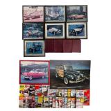 1931 Automobile Engineering Books & Vintage Art