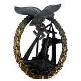 WWII German Luftwaffe Naval Badge Sea Battle Badge
