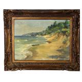 Vincent Tutwiler Coastal Landscape Oil Painting