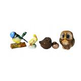 Bird Figurines- Herend Hannes Johansson Guillot