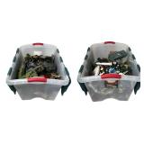 Vintage Plastic Military Toys, Vehicles & Soldiers
