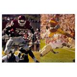 Adrian Peterson & Reggie Bush Signed Photos