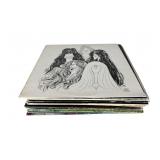 Vintage Rock Vinyl Record Collection