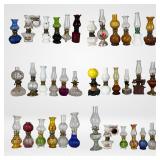 Vintage Miniature Oil & Kerosene Lamps