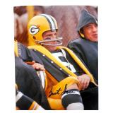 Bart Starr Signed Green Bay Packers Photograph