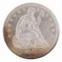 1859-O US SILVER SEATED LIBERTY DOLLAR COIN