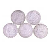 1879-1888 US MORGAN SILVER DOLLARS