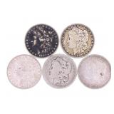 1878-1897 US MORGAN SILVER DOLLARS