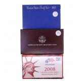 1971, 1988, AND 2008 US PROOF COIN SETS