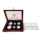 1993 US MINT BILL OF RIGHTS GOLD & SILVER COIN SET