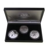 AMERICAN EAGLE 20TH ANNIVERSARY SILVER COIN SET