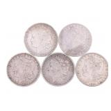 1880-1891 US MORGAN SILVER DOLLARS