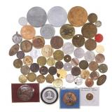 19TH & 20TH C. TRADE TOKENS & CHALLENGE COINS