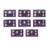 1984 -1991 US COIN PROOF SETS