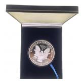 2005 US 1/2 LB .999 FINE SILVER WALKING LIBERTY RO