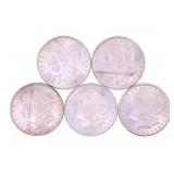 1882-1900 US MORGAN SILVER DOLLARS - UNC