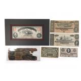 19TH & 20TH C. OBSOLETE CURRENCY - FRACTIONAL & CS