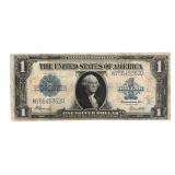 1923 US $1 BLUE SEAL SILVER CERTIFICATE NOTE