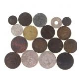 19TH - 20TH C. FOREIGN COINS
