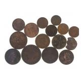 19TH - 20TH C. FOREIGN COINS