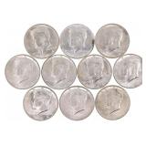 UNCIRCULATED 90% SILVER KENNEDY HALF DOLLARS - $5