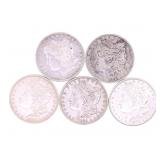 1879-1891 US MORGAN SILVER DOLLARS