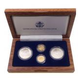 1987 US CONSTITUTION GOLD AND SILVER PROOF COINS