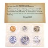 1957 US SILVER MINT PROOF COIN SET