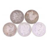 1880-1892 US MORGAN SILVER DOLLARS
