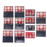 1968 -1982 US PROOF COIN SETS