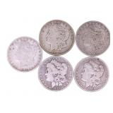 1881-1921 US MORGAN SILVER DOLLARS
