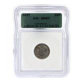 1937 US MERCURY DIME 10C SILVER COIN ICG MS67