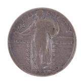 KEY DATE 1927-S US STANDING LIBERTY QUARTER