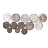 FOREIGN SILVER COINS