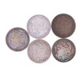 1889-1921 US MORGAN SILVER DOLLARS