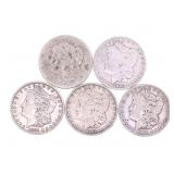 1880-1891 US MORGAN SILVER DOLLARS