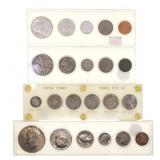 US PROOF, BICENTENNIAL, AND NICKEL COIN SETS