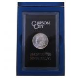 1882 CARSON CITY MORGAN SILVER DOLLAR GSA HOARD