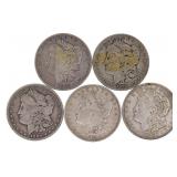 1883-1921 US MORGAN SILVER DOLLARS