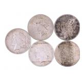 1922-1923 US SILVER PEACE DOLLARS
