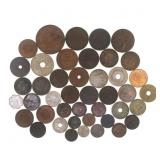 19TH - 20TH C. FOREIGN COINS