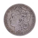 1879 NEW ORLEANS US MORGAN SILVER DOLLAR