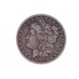 1878 CARSON CITY US SILVER MORGAN DOLLAR