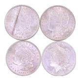 1881-1921 US MORGAN SILVER DOLLARS - UNC