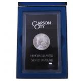 1882 CARSON CITY MORGAN SILVER DOLLAR GSA HOARD