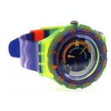 1992 SWATCH SCUBA 200 "COMING TIDE" QUARTZ WRISTWA